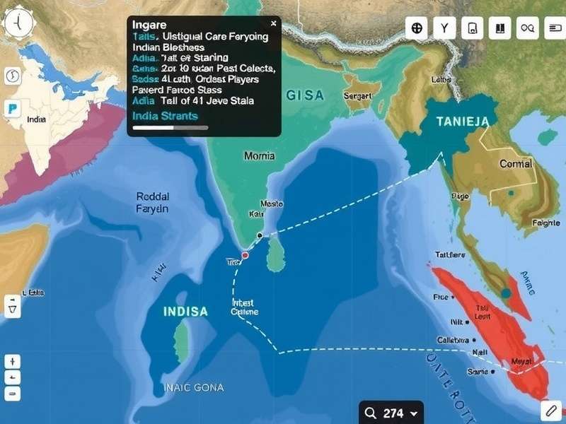 Indian Players Map Distribution Indian Players Map Distribution